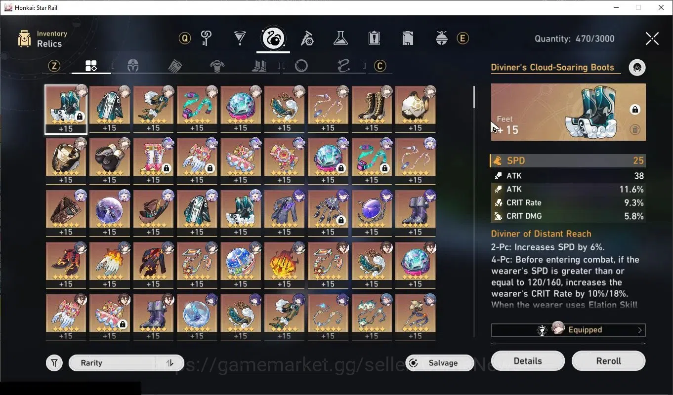 Honkai Star Rail Accounts Asia|TL 65|7 Limited|(Silver Wolf LV999 E5)+Sign2  image 8