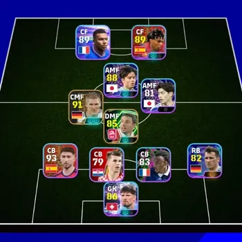 eFootball Accounts Others Android|PW 2648|Epic Schweinsteger VanBommel,Shwt Kobel Kubo Lionelmessi| EFB3877B