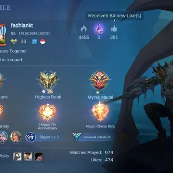 Mobile Legends: Bang Bang Accounts Others Hero 100|Skin 70|CC Natalia|Lightborn Granger,Tigreal|Epic