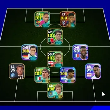 eFootball Accounts Legends & Iconic Players Android |PW 3154|Bigtime Bergson, Showtime Romero, Musiala, Epic Cech