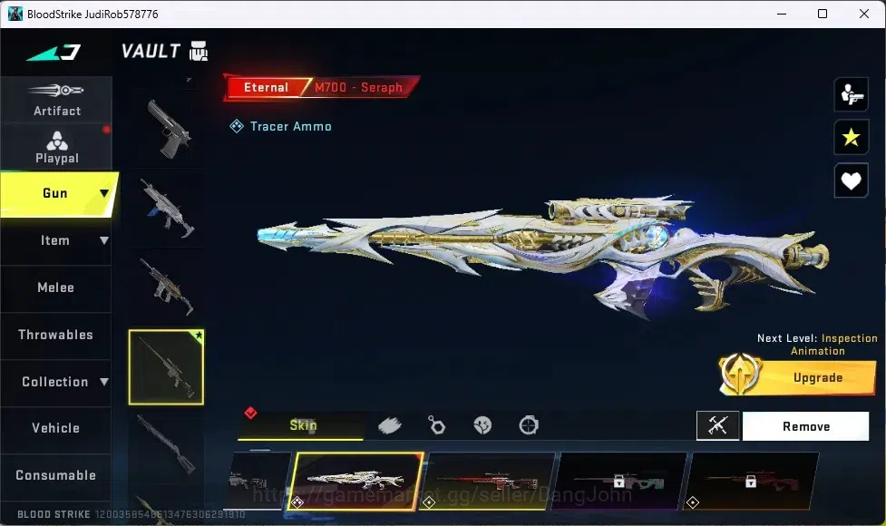 Blood Strike Accounts ASIA | Eternal M700 Seraph | 1 Ultra Loot Crate |1 image 2