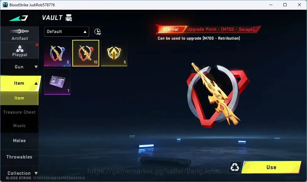 Blood Strike Accounts ASIA | Eternal M700 Seraph | 1 Ultra Loot Crate |1 image 4