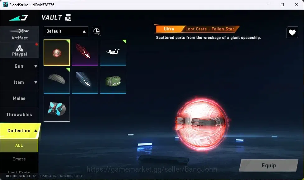 Blood Strike Accounts ASIA | Eternal M700 Seraph | 1 Ultra Loot Crate |1 image 6