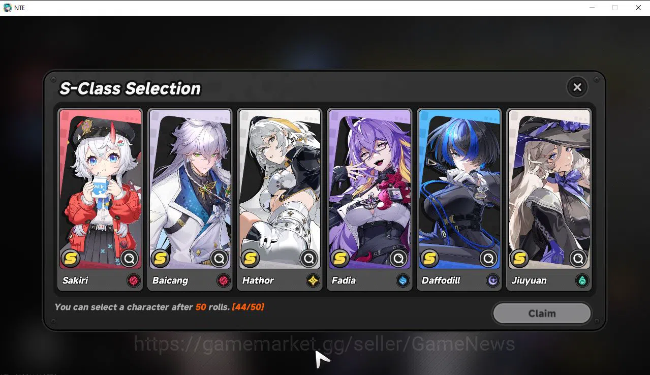 Neverness to Everness Accounts GLOBAL EU |HL 4| 1 SSR Limited Nanally A1 | 6 SR [ image 10