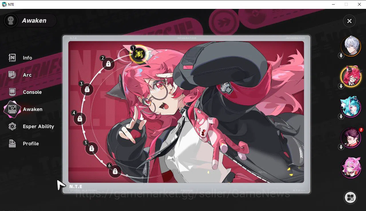 Neverness to Everness Accounts GLOBAL EU |HL 4| 1 SSR Limited Nanally A1 | 6 SR [ image 3