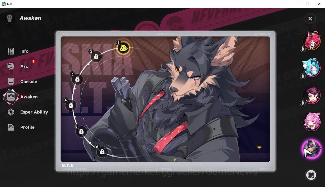 Neverness to Everness Accounts GLOBAL EU |HL 4| 1 SSR Limited Nanally A1 | 6 SR [ image 4