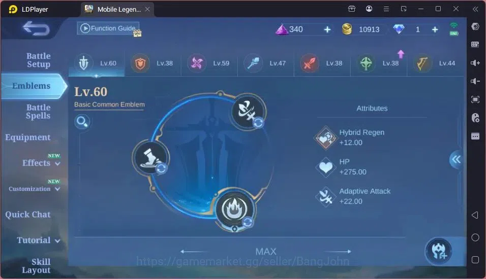 Mobile Legends: Bang Bang Accounts Global|Hero 45|Skin 130|Expert|Naruto Julian+Gaara image 4