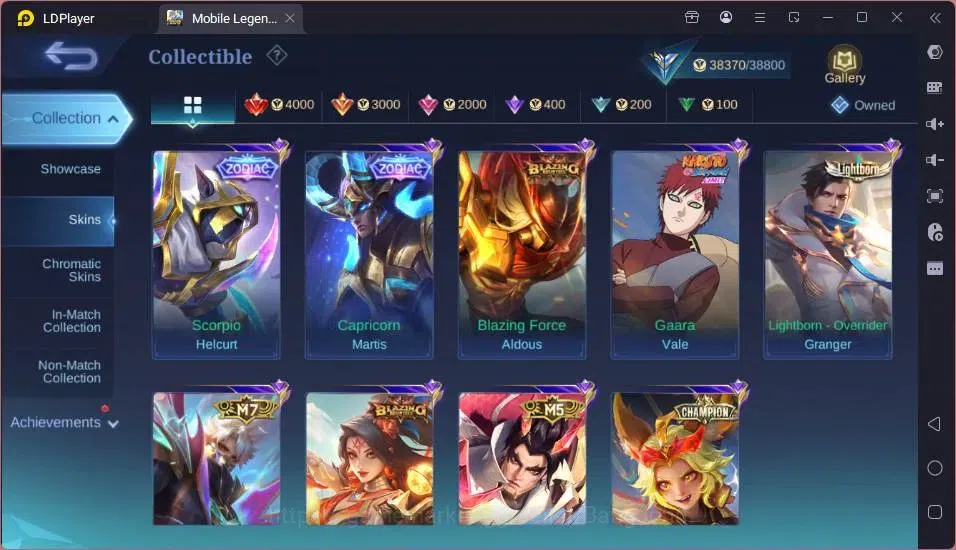 Mobile Legends: Bang Bang Accounts Global|Hero 45|Skin 130|Expert|Naruto Julian+Gaara image 6