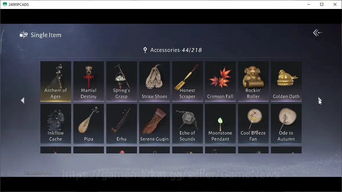 Where Winds Meet Accounts GLOBAL|Lv 88|GS 22K|Abyss Conqueror 1|1 HC+6,3K Ja image 15