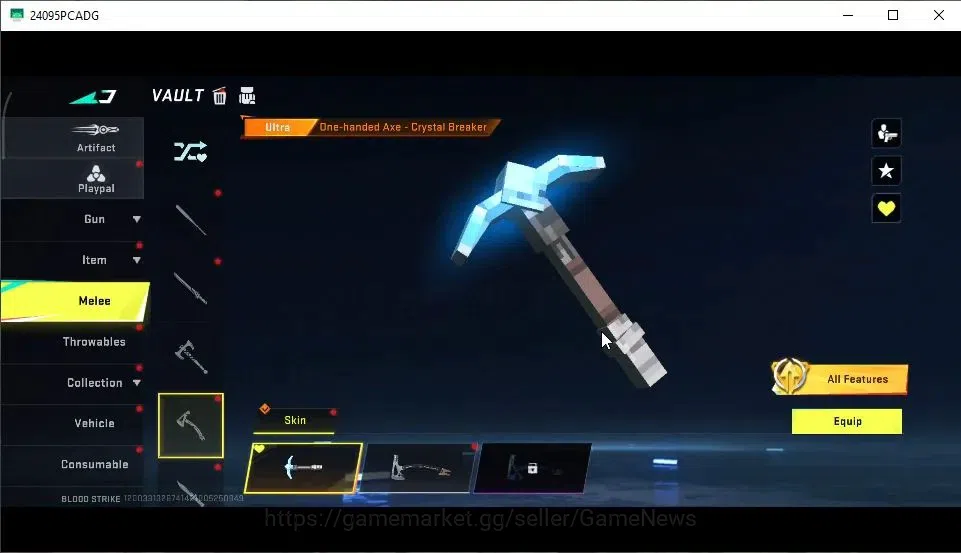 Blood Strike Accounts ASIA|5 ETERNAL[RAN,KRAKEN,Spear,KAG-6,DEagle]|4 UL image 11
