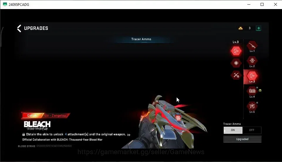 Blood Strike Accounts ASIA|5 ETERNAL[RAN,KRAKEN,Spear,KAG-6,DEagle]|4 UL image 15