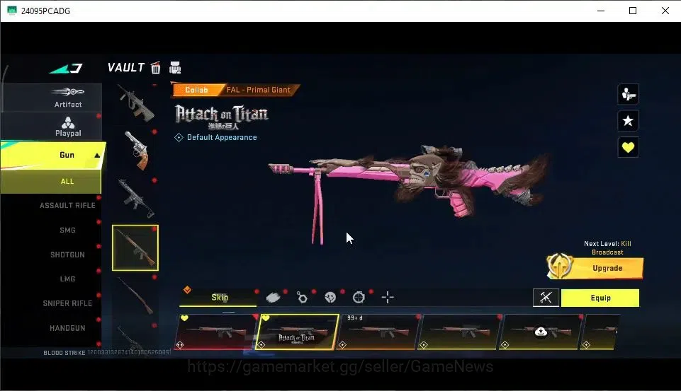 Blood Strike Accounts ASIA|5 ETERNAL[RAN,KRAKEN,Spear,KAG-6,DEagle]|4 UL image 20