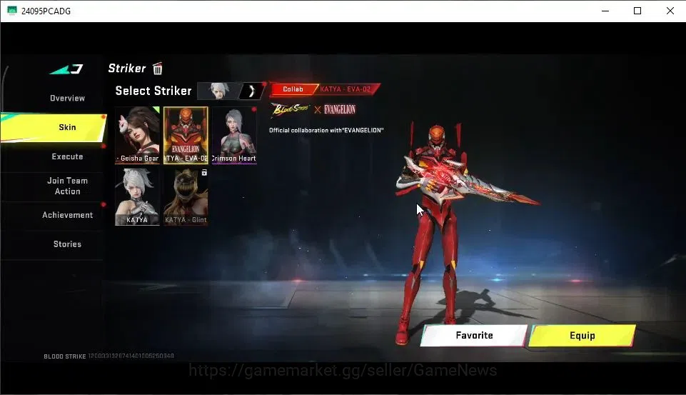 Blood Strike Accounts ASIA|5 ETERNAL[RAN,KRAKEN,Spear,KAG-6,DEagle]|4 UL image 6
