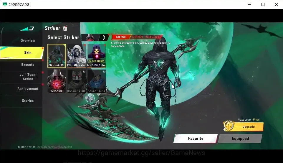 Blood Strike Accounts ASIA|5 ETERNAL[RAN,KRAKEN,Spear,KAG-6,DEagle]|4 UL image 7