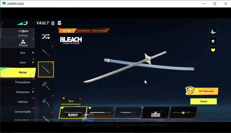 Blood Strike Accounts ASIA|5 ETERNAL[RAN,KRAKEN,Spear,KAG-6,DEagle]|4 UL image 8