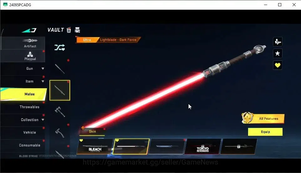 Blood Strike Accounts ASIA|5 ETERNAL[RAN,KRAKEN,Spear,KAG-6,DEagle]|4 UL image 9