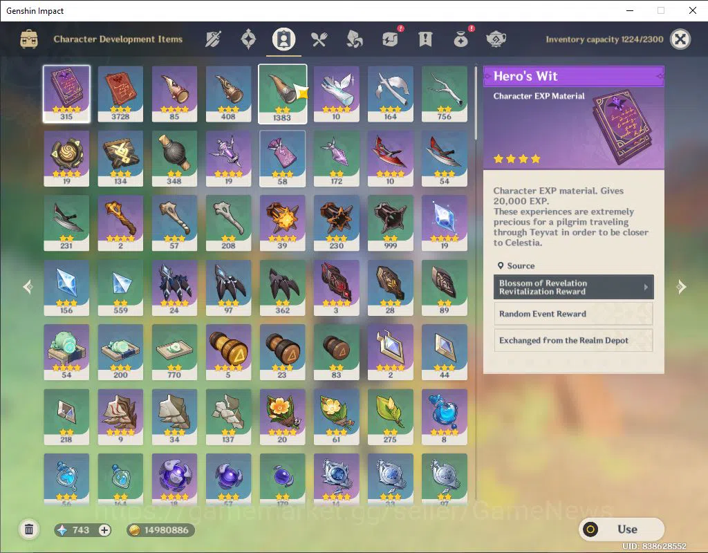 Genshin Impact Accounts ASIA|Free HSR|AR60|PreamTeam Flins|20Limit+13(*5We image 15