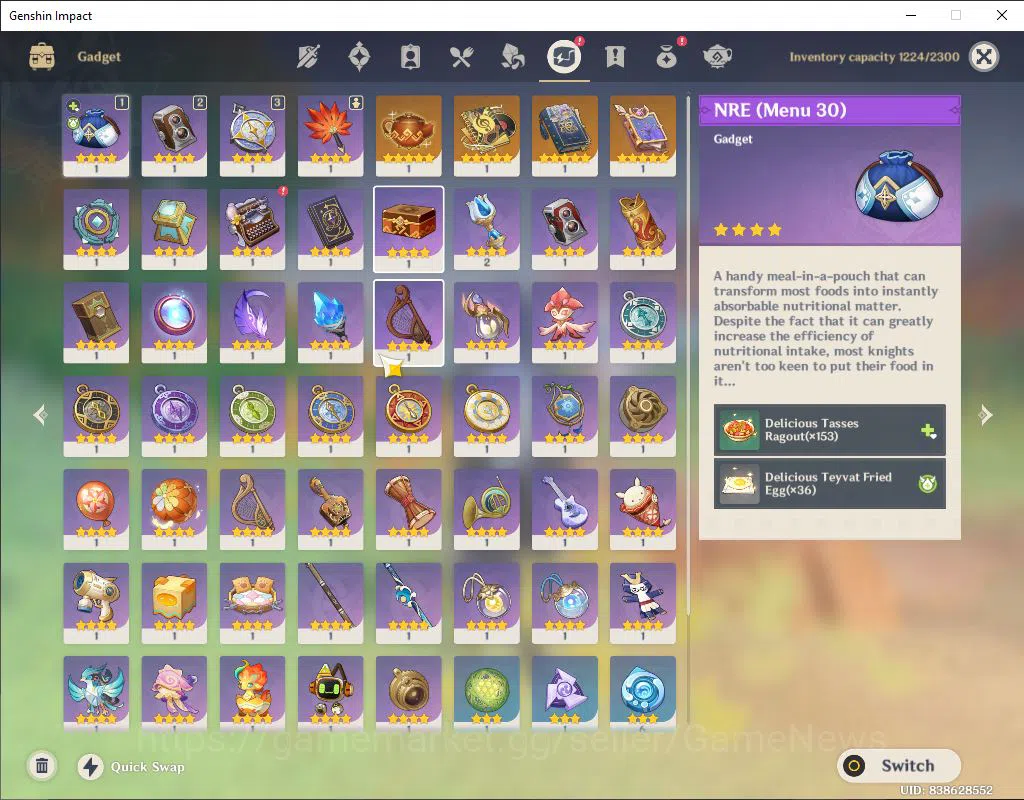 Genshin Impact Accounts ASIA|Free HSR|AR60|PreamTeam Flins|20Limit+13(*5We image 17