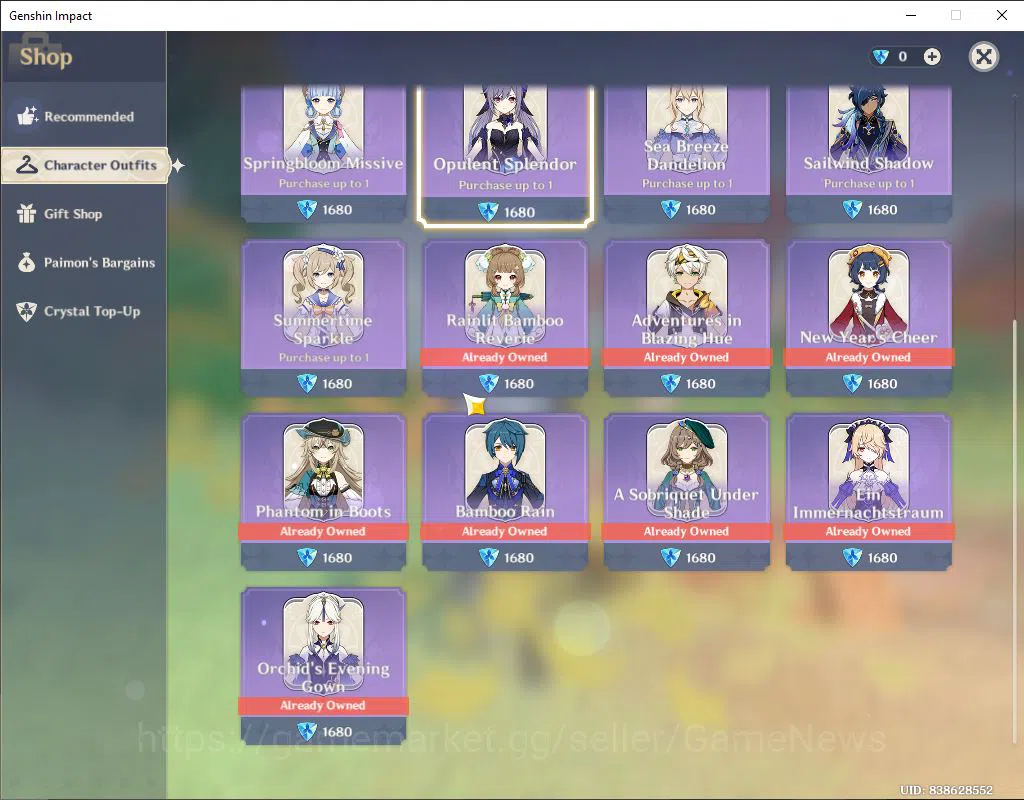 Genshin Impact Accounts ASIA|Free HSR|AR60|PreamTeam Flins|20Limit+13(*5We image 19