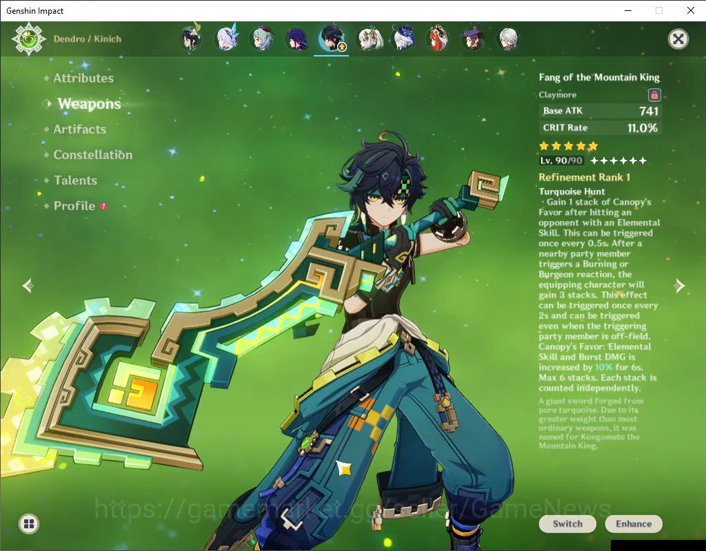 Genshin Impact Accounts ASIA|Free HSR|AR60|PreamTeam Flins|20Limit+13(*5We image 8