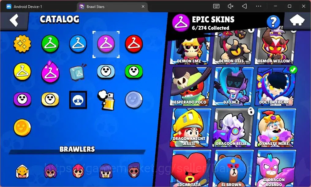 Brawl Stars Accounts Global |2072 Trophy|27 Brawler|3 Max Lv Hypercharg image 13