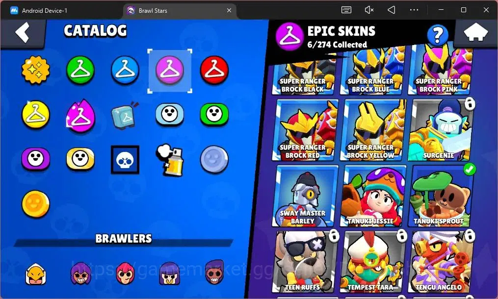 Brawl Stars Accounts Global |2072 Trophy|27 Brawler|3 Max Lv Hypercharg image 15