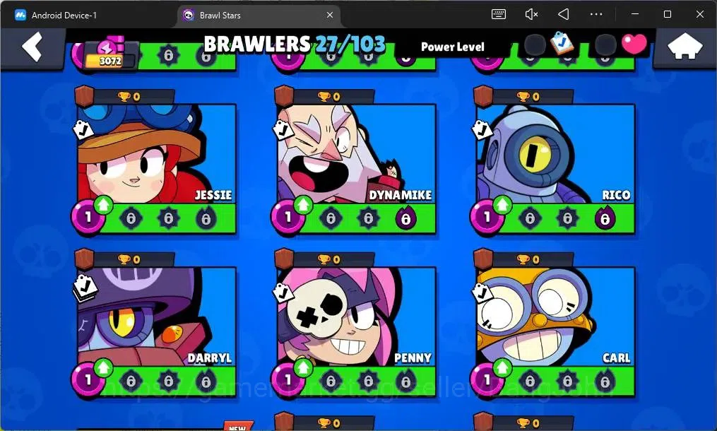 Brawl Stars Accounts Global |2072 Trophy|27 Brawler|3 Max Lv Hypercharg image 7