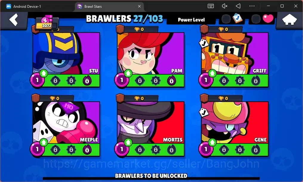 Brawl Stars Accounts Global |2072 Trophy|27 Brawler|3 Max Lv Hypercharg image 9