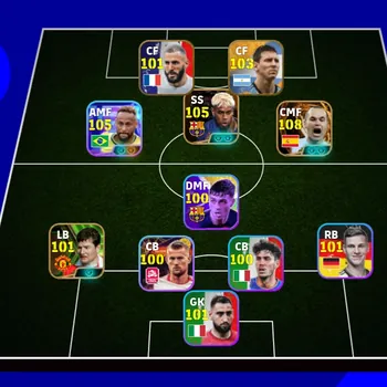 eFootball Accounts Legends & Iconic Players EFOOTBALL FULL RARE CARD | BIGTIME INIESTA,BIGTIME L YAMAL,MESSI YOUNG,K
