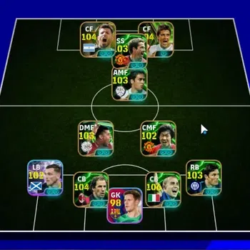 eFootball Accounts Legends & Iconic Players Android|9 Legend|Epic Fabio Cannavaro,Sergio Aguero,Miichael Owen,David