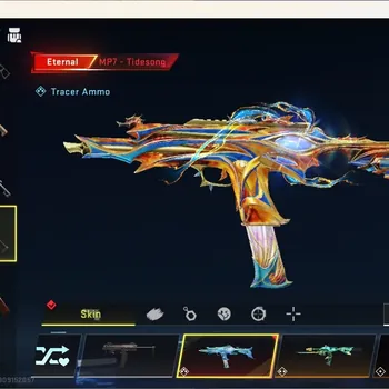 Blood Strike Accounts Collab Skin ASIA | Eternal Gun:MP7-Tidesong Lv3|Ultra Melee: Talon knife - Scythe|1 AOT Gun|1 AOT