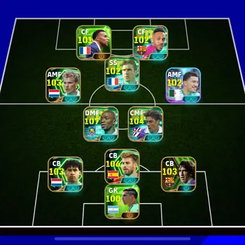 eFootball Accounts Legends & Iconic Players OVR 3183