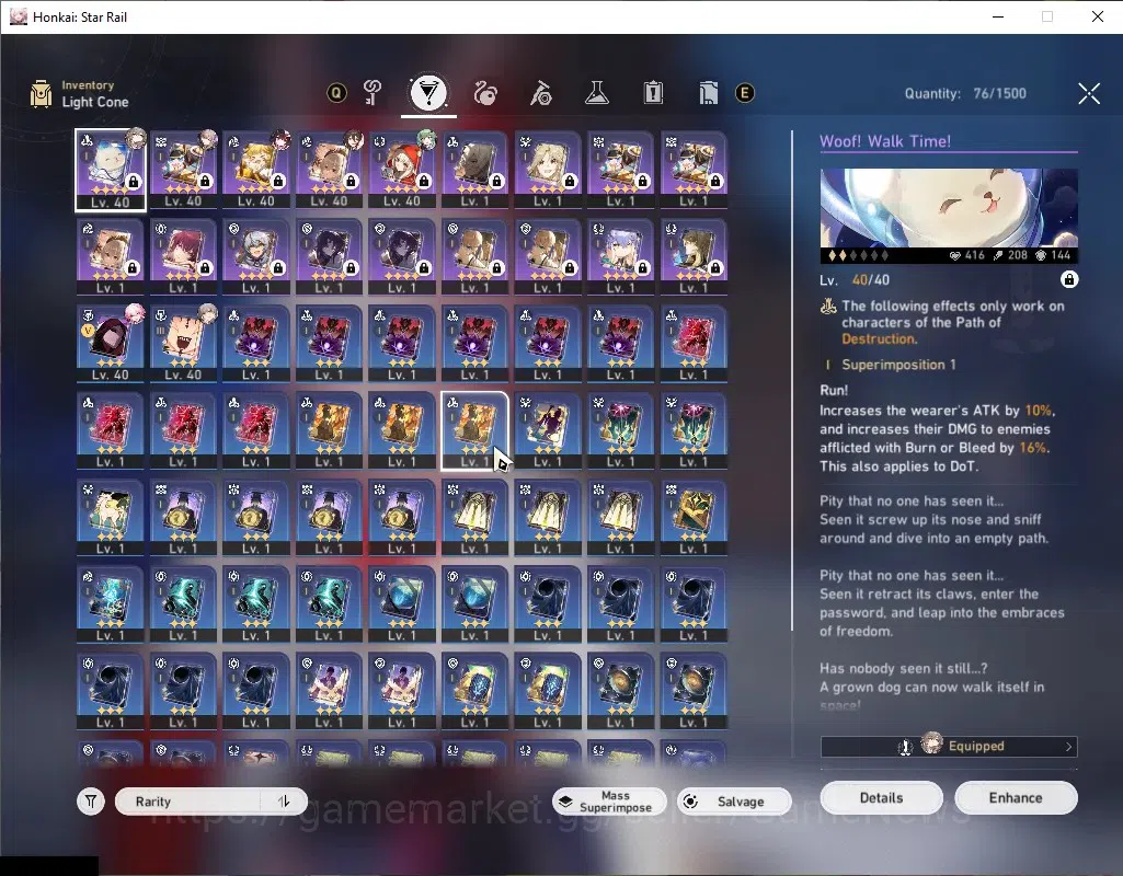 Honkai Star Rail Accounts Asia| TL 28|4 Limited | Evanescia,Huohuo,Sparkle,F image 5