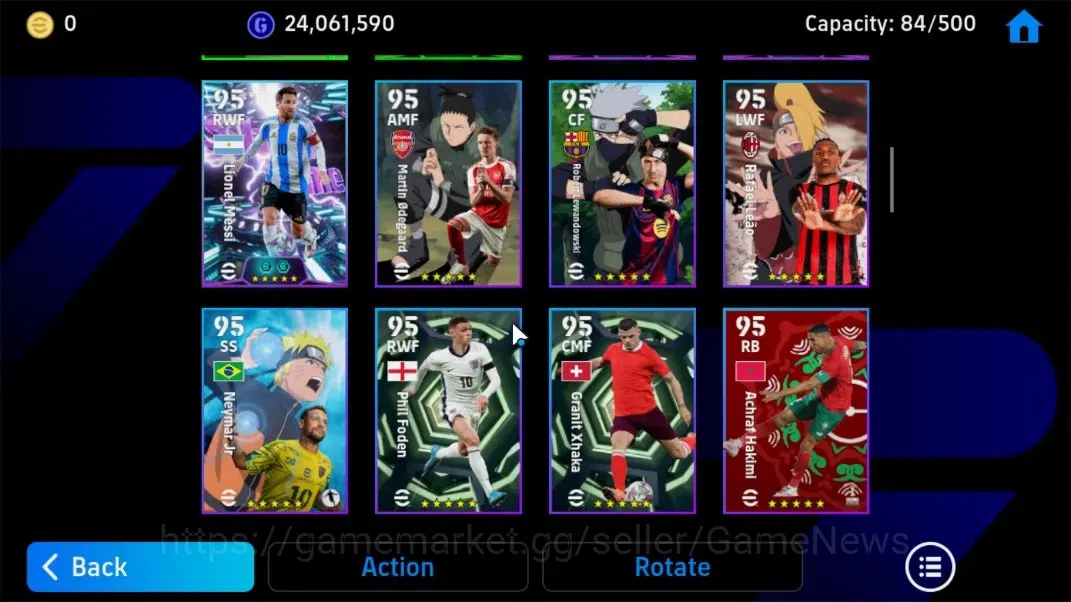 eFootball Accounts Android|ShowTime Lionel Messi,BigTime Diego Forlan image 7