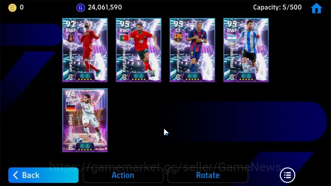 eFootball Accounts Android|ShowTime Lionel Messi,BigTime Diego Forlan image 9