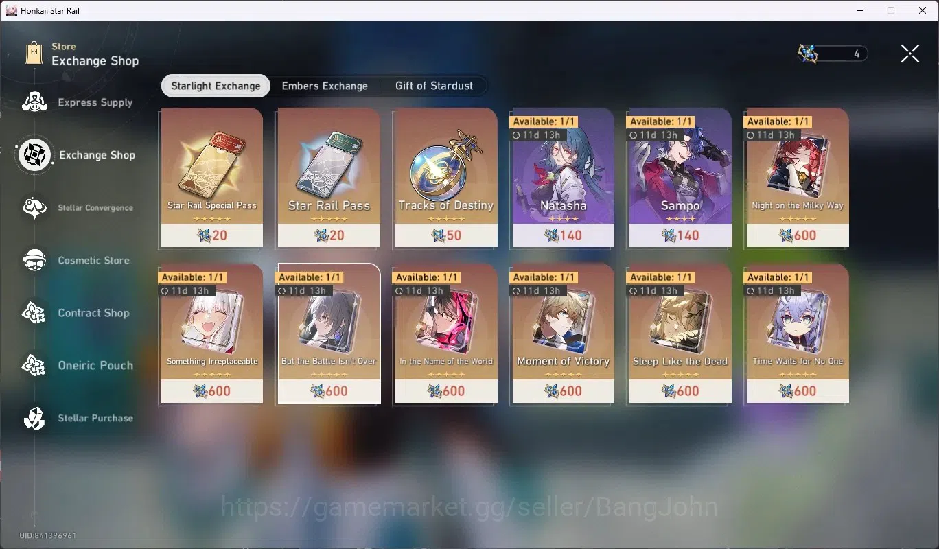 Honkai Star Rail Accounts ASIA|TL 69|8 Limited [FireflyE2,The Dahlia]+Sign,H image 8