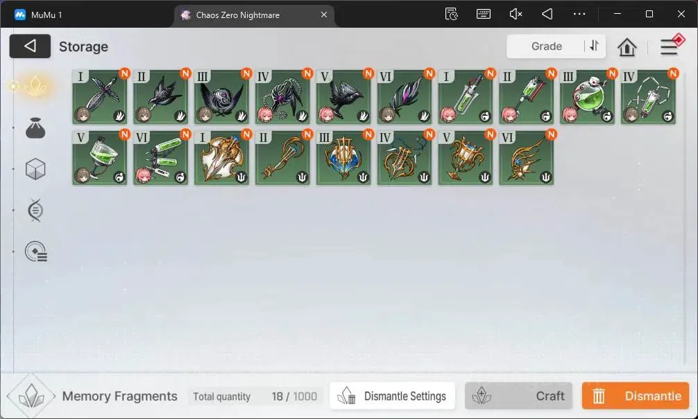 Chaos Zero Nightmare Accounts Global | LV22 | SSR 5 | Heidemarie,Diana,Veronica, image 7