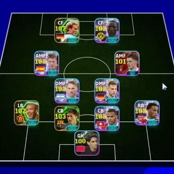 eFootball Accounts Legends & Iconic Players Android|11 Epic K.Heinz Rummenigge,Edmilson,Mikael Silvestre|Show Time Dani
