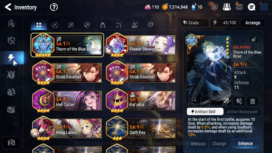 Epic Seven Accounts GLOBAL Unverif|4 ML(S Taeyou,DK Sharun,Archdemon S image 10