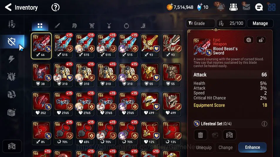 Epic Seven Accounts GLOBAL Unverif|4 ML(S Taeyou,DK Sharun,Archdemon S image 11