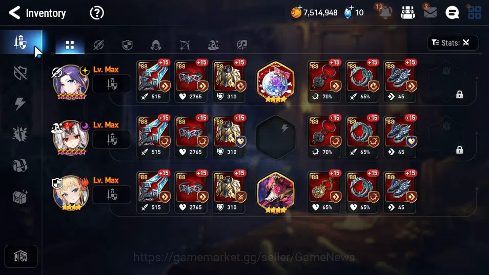 Epic Seven Accounts GLOBAL Unverif|4 ML(S Taeyou,DK Sharun,Archdemon S image 12