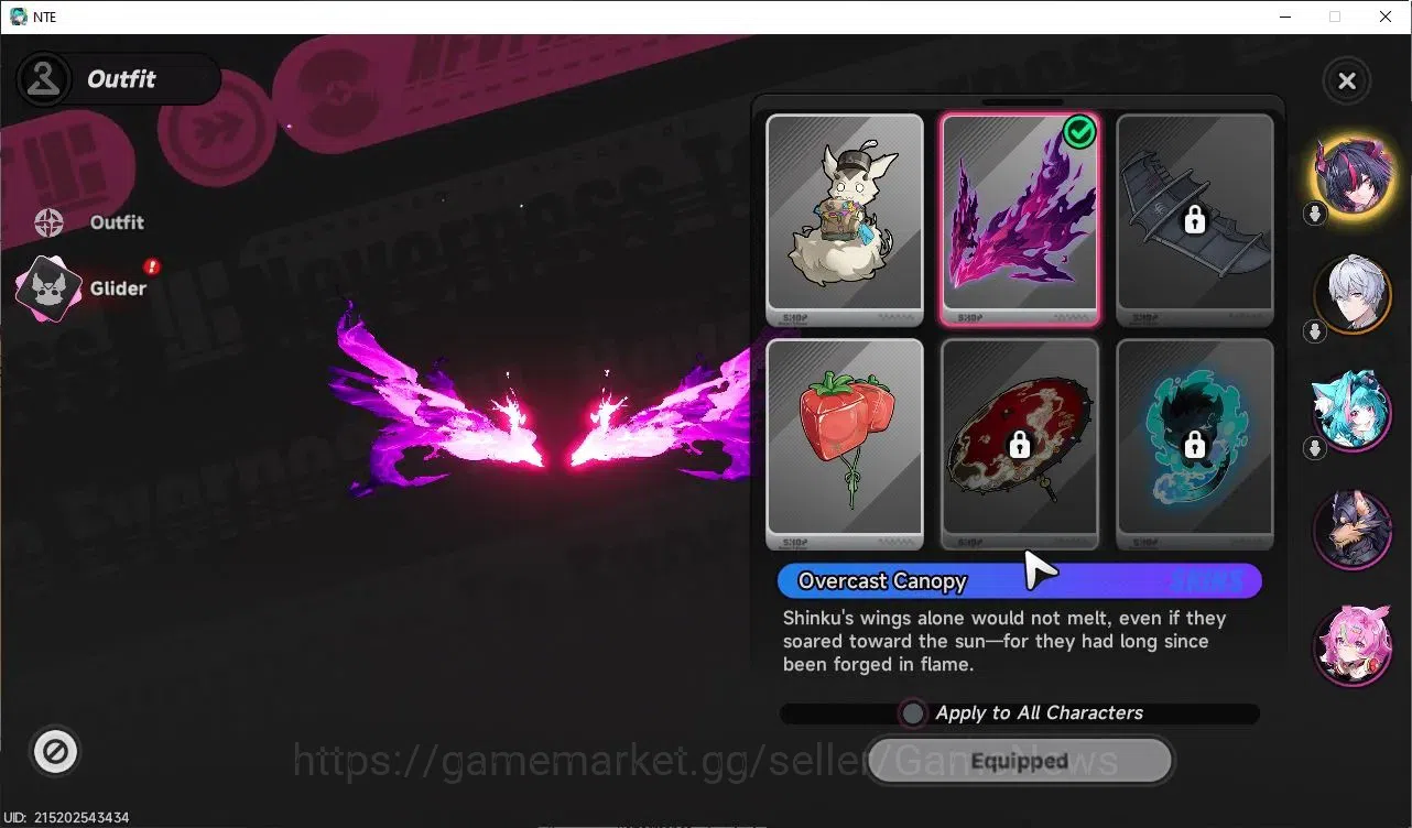 Neverness to Everness Accounts GLOBAL SEA|HL 3|1 Limited S-Class| Shinku |+2 S-Class Selector Box|Selector ON|Overcast 2