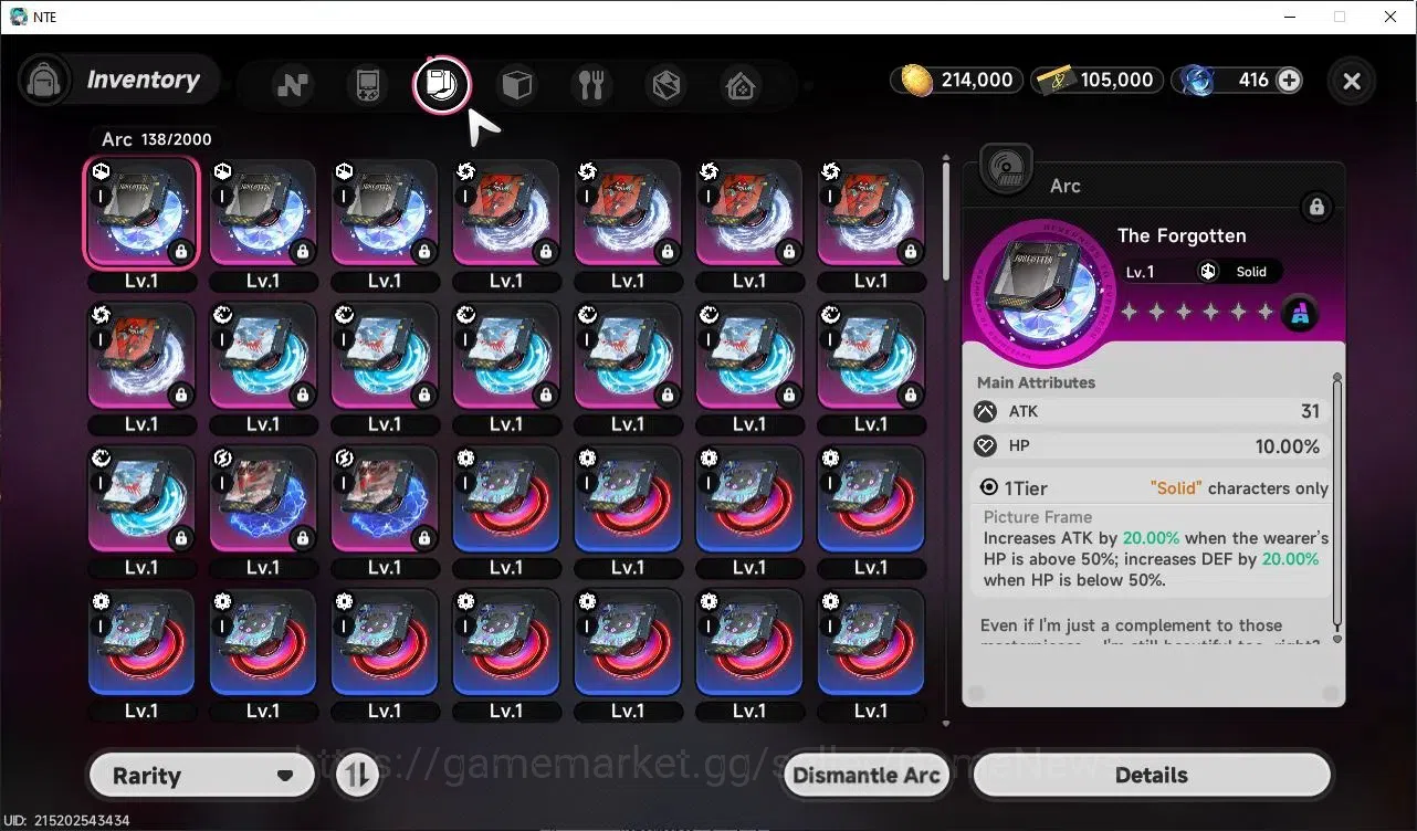 Neverness to Everness Accounts GLOBAL SEA|HL 3|1 Limited S-Class| Shinku |+2 S-Class Selector Box|Selector ON|Overcast 8