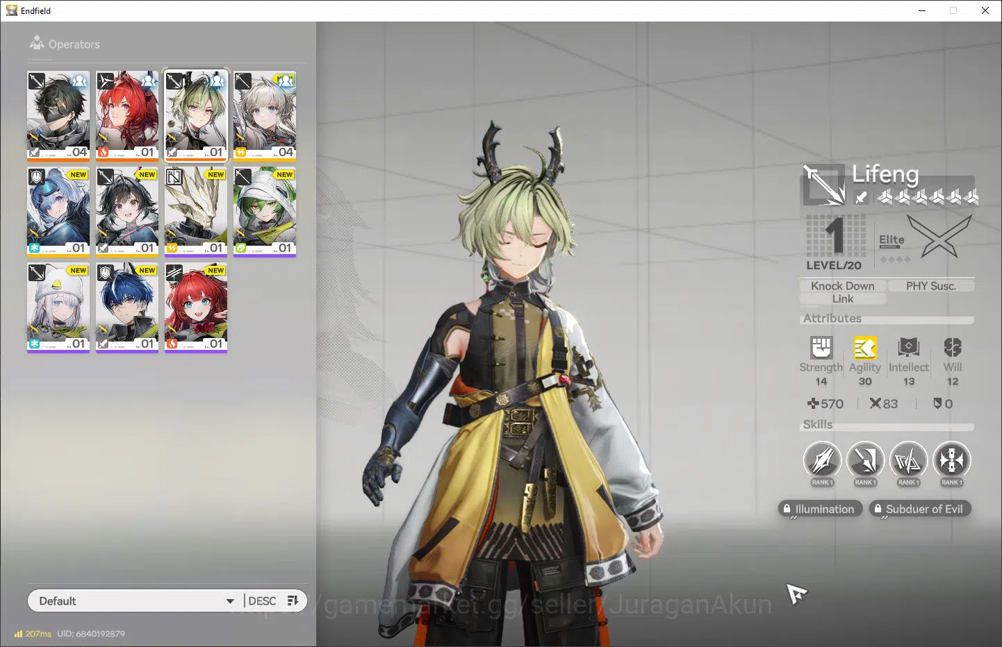 Arknights: Endfield Accounts NA/EU Level 2 | Meta Starter 2 SSR Laevatain, Life image 2