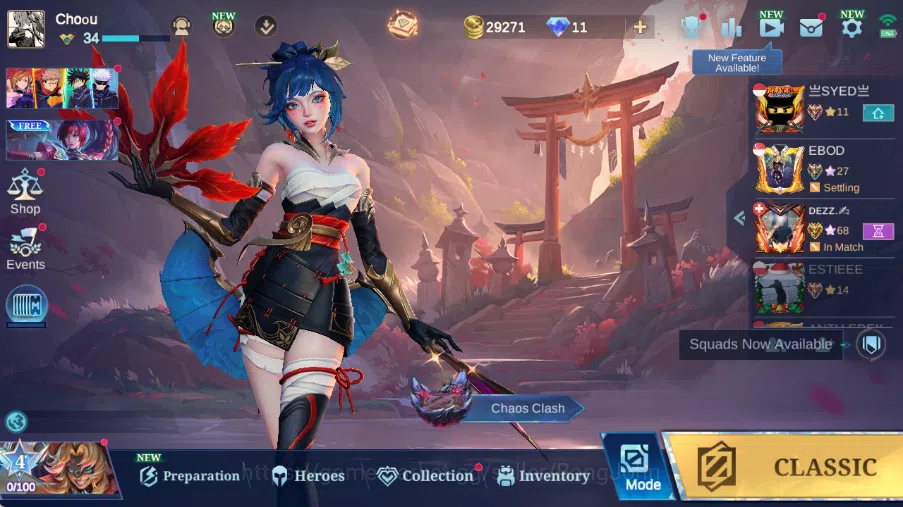 Mobile Legends: Bang Bang Accounts Others Global|Skin 1