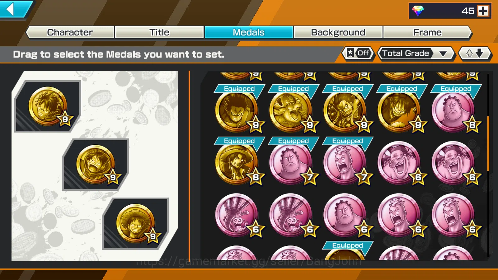 One Piece Bounty Rush Accounts Global | 4EX | 4Emperor teach ,the5elder saturn ,S image 4