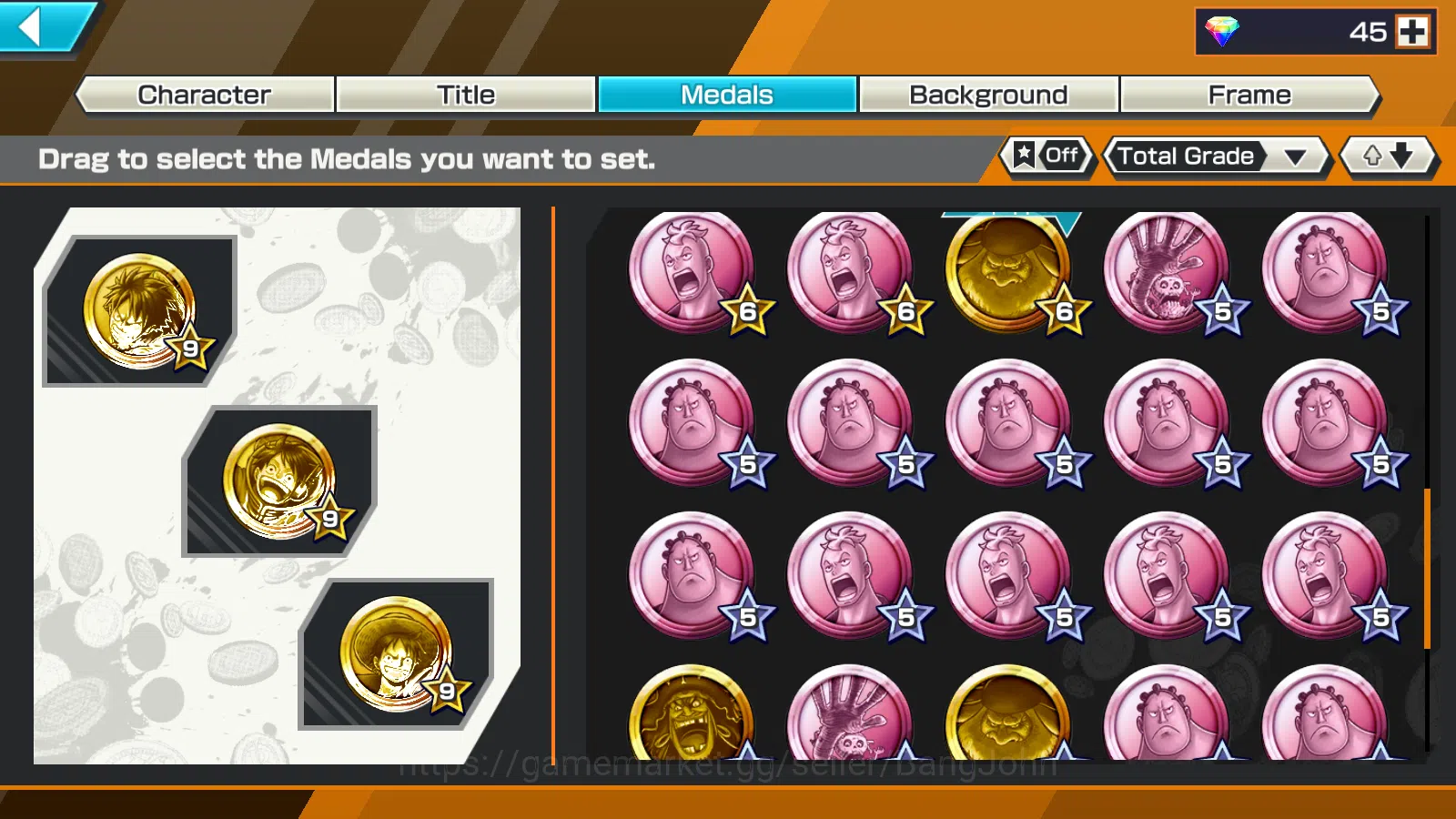 One Piece Bounty Rush Accounts Global | 4EX | 4Emperor teach ,the5elder saturn ,S image 5