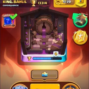 Clash Royale Accounts High-End Trophy 13314|CL 1735|KTL 16|122 Cards|25 Max|7 Champ|6 Hero|7 Evo|Arena 31|3196 Gems|193K