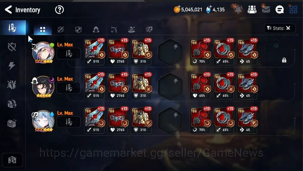 Epic Seven Accounts GLOBAL Unverif|New Era|3 ML[LOT Scales,Harsetti,PC image 13