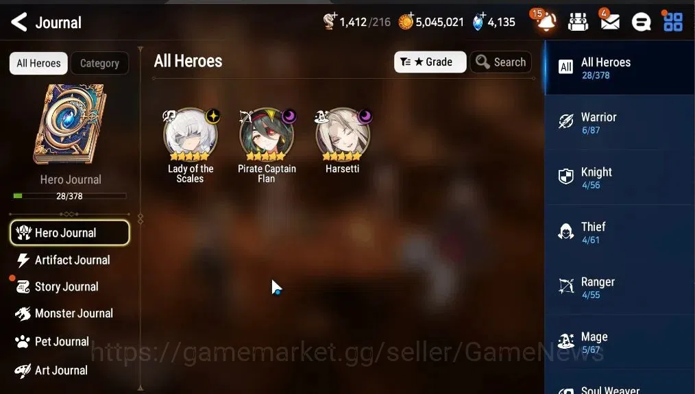 Epic Seven Accounts GLOBAL Unverif|New Era|3 ML[LOT Scales,Harsetti,PC image 4